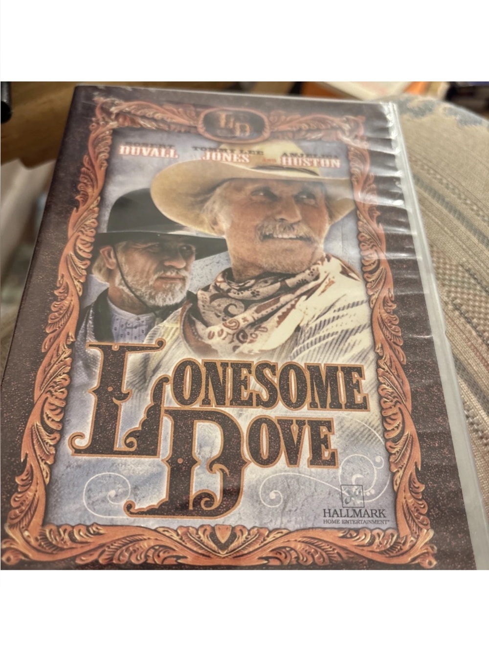 Lonesome Dove DVD - Western Movie Cover (Brown, Tan, Cream)